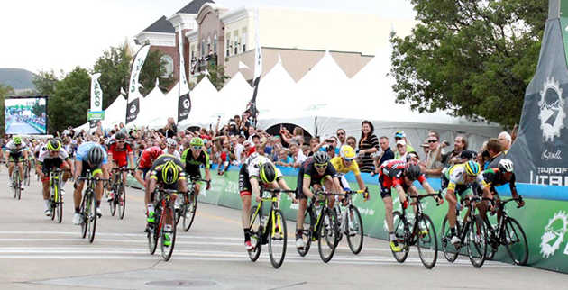 Tour of Utah stage 3 sprint